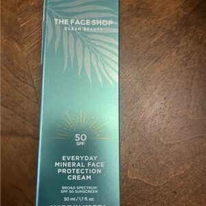 Mineral Face Protection Cream - Teal
